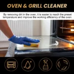 Öfen Reinigungsschaum Spray Starke Küche Entfernen Grill Herd Ölflecken Allzweckreiniger für Küchengeräte Haushaltspflege 4