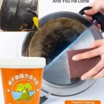 Allzweck-Reiniger, Paste, Topfboden, Kochgeschirr-Reiniger, Haushalts-Kokosnussöl-Reinigungscreme, entfernt Flecken für Küche und Badezimmer