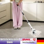 Elektrische Reinigungsbürste mit 4 vielseitigen Bürstenköpfen, IPX6, wiederaufladbarer Rollenreinigungswäscher für Badezimmer, Küche, Toilette 2