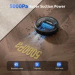 Teendow D10S Roboter-Staubsauger 5000Pa Maximale Saugkraft Bodenreiniger Automatische Reinigung Selbstaufladend LDS-Kartierung 3