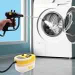 2500W Dampfreinigungsgerät 1,2L 6-Gang Einstellbarer Hochdruck-Dampfreiniger mit Verlängerungsstange für Auto Küche Tiefenreinigung 3