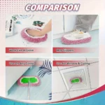 2 stücke Trockenen Kehren Tuch Chenille Mopp Tuch Abdeckung Set Swiffer Wiederverwendbare Pads Trockenen Kehrmaschine Waschbar Nachfüll Pads für hause 4