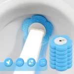 6-60PCS Wc Einweg Ersatz Kopf Schaum Reinigung Schwämme Köpfe Wc Pinsel Minen Kein Totwinkel Badezimmer Pinsel köpfe 5