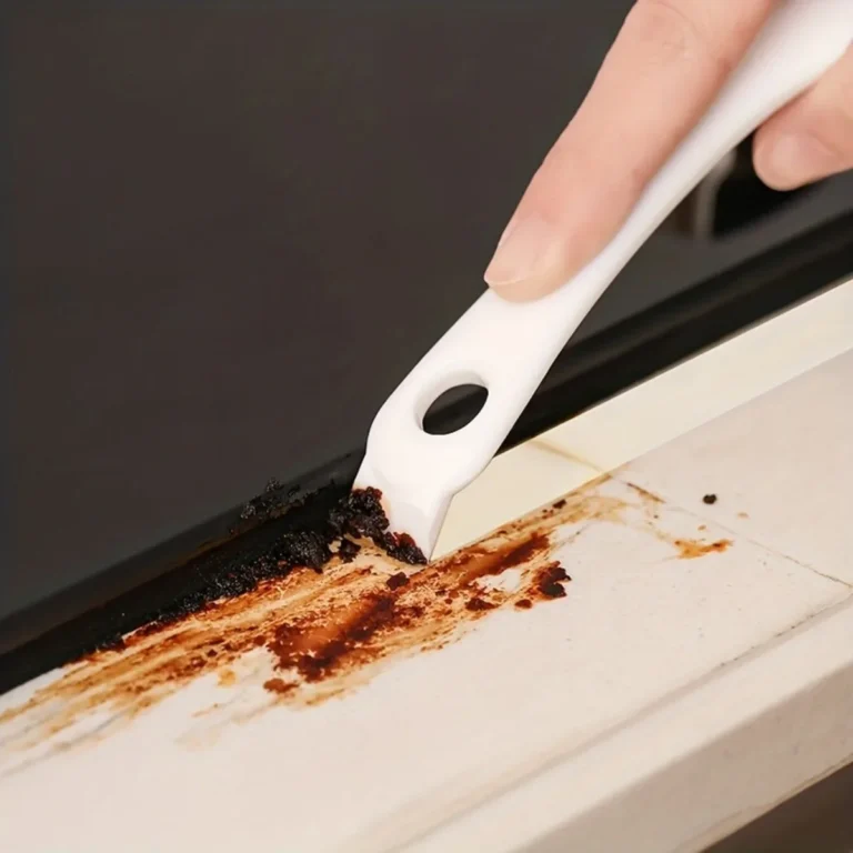Professionelle Grill-Reinigungsbürste, V-förmiges Haken-Design für Grill, Ofenrost und Backblech, langlebiges Küchenschaber-Werkzeug 2