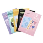 100 teile/satz Tragbare Gesichts Öl Löschpapier Matte Gesicht Tücher Öl Kontrolle Gesicht Reinigung Öl absorbieren Make-Up Werkzeuge Zubehör 5