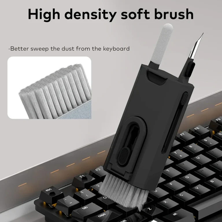 8 In 1 Reinigung Kit Computer Tastatur Reiniger Pinsel Kopfhörer Reinigung Stift Für Headset LPAD Telefon Reinigung Werkzeuge Keycap Puller 2