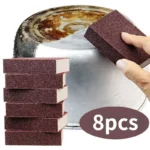 8/1Pcs Magie Schwamm Radiergummi Carborundum Entfernen Rost Reinigung Pinsel Entkalkung Sauber Reiben für Kochfeld Topf Küche schwamm