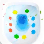 10/1x Wc Deodorant Gel Blume Form Anhaltende Duft Lufterfrischer Ablauf Wc Schüssel Reiniger Gel Hause Badezimmer Deodorant 4