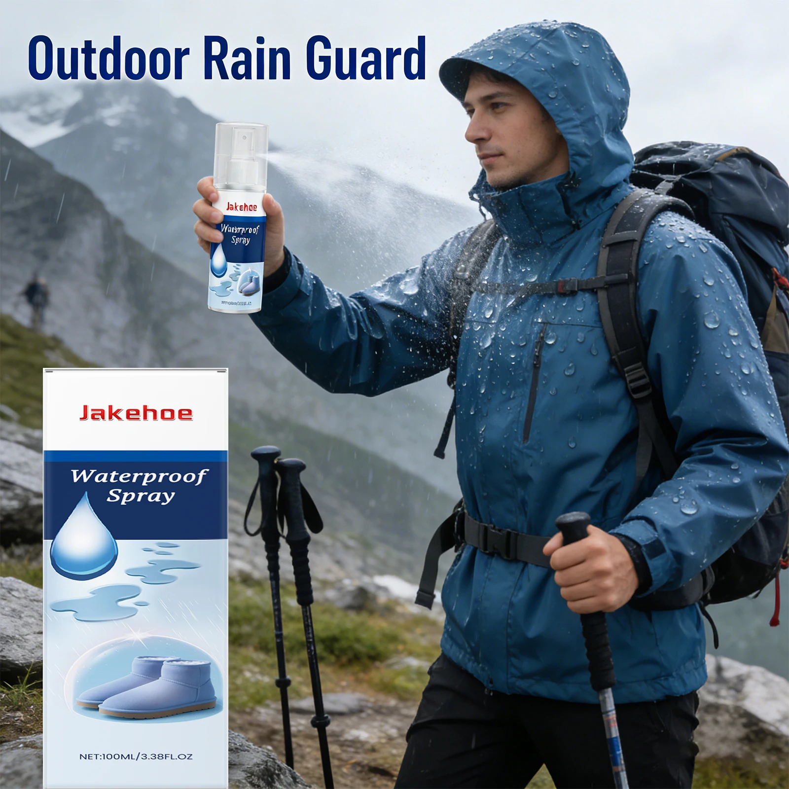 Nano-wasserdichtes Spray, verhindert das Auslaufen von Stoffen, Wasser reduziert tägliche Flecken, Kleidung, Schuhe, Pflege, Stoffschutz, Antifouling-Spray Nano-wasserdichtes Spray, verhindert das Auslaufen von Stoffen, Wasser reduziert tägliche Flecken, Kleidung, Schuhe, Pflege, Stoffschutz, Antifouling-Spray