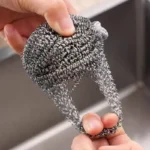 Edelstahl-Schwämme, Schrubber, Reinigungskugel, Dichte, Metallwäscher, Scheuerschwämme, Kugel für Topf, Pfanne, Geschirrspülen, Reinigungsreiniger 3