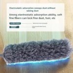Teleskop-Staubwedel-Staubreinigungsbürste, leicht, ausziehbar, für Möbel, Auto, Klimaanlage und Hausreinigung 5