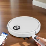 3-in-1-Kombination aus Kehrroboter und Wischgerät, mit App-Steuerung, starker Saugkraft, geeignet für Hartböden, praktisches Geschenk 3