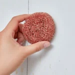 2 Stück Scheuerschwämme Reinigungskugeln Stahlwolle-Scheuerschwamm für Küche Topf Pfanne Geschirr Bad Reinigung Küchenzubehör 2