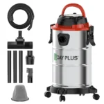 Hochleistungs-Nass-Trockensauger, 1200W 20L Industriequalität für Garage, Auto, Werkstatt, Gewerbliche Nutzung, 18L Sammeleimer