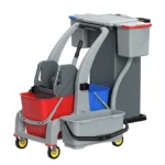Neues Design Hausmeister-Reinigungswagen Optionales Modell Moderne und Praktische Reinigungsprodukte Hotel-Trolley