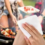 100 Stück Komprimierte Handtücher, Weiche Einweg-Münztücher, Tragbare Mini-Komprimierte Handtücher, Saugfähig für Reisen, BBQ, Outdoor-Camping 6
