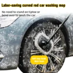 Neue Auto Waschen Mopp Reinigung Pinsel Teleskop Langen Griff Reinigung Mopp Versenkbare Gebogen Bar Auto Waschen Pinsel Auto Reinigung Werkzeuge 2