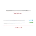 Rohr Baggerbürste Badezimmer Kanalisation Haarentfernung Waschbecken Reinigungsbürste 48/71 cm Abflussreiniger Biegsame flexible Reinigungswerkzeuge 6