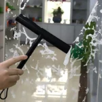 Haushalt Glas Wischer Reinigung Badezimmer Spiegel Reiniger mit Silikon Klinge Halter Haken Auto Glas Dusche Rakel Fenster Schaber 4