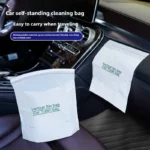 Selbstklebender Einweg-Müllbeutel, verdickter wasserdichter Müllbeutel, auslaufsicherer Müll-Aufbewahrungsbeutel für Auto/Zuhause/Büro 2