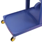 Kommerzieller Kunststoff-Reinigungswagen mit Wäschesack, Mobiler Trolley für Hotel-Hauswirtschaft und Einkaufszentren 6