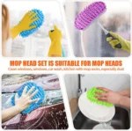 Chenille Staub Mopp Hausschuhe Hause Boden Reinigung Wischen Schuhe Wasser Aufnahme Fuß Socken Mopp Kappen Multifunktions Reinigung Schuhe neue 4