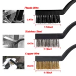 Auto Detail lierungs bürste Set das ultimative Auto-Reinigungs set für Lüftungs schlitze Lücken Wartung Auto Luft auslass Detail Clearance Bürste 5