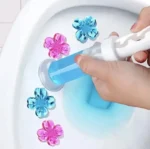 Toiletten-Gel 1 Stück/12 Stück Toiletten-Gel-Stempel 6 verschiedene Düfte Toilettenreiniger-Gel-Stempel-Set Lufterfrischer Blumenduft 2