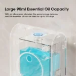 Mini-Multifunktions-Aromatherapie-Diffusor, USB, intelligenter Lufterfrischer für ätherische Öle für Zuhause, Desktop, Wandmontage, für Auto, Badezimmer 6
