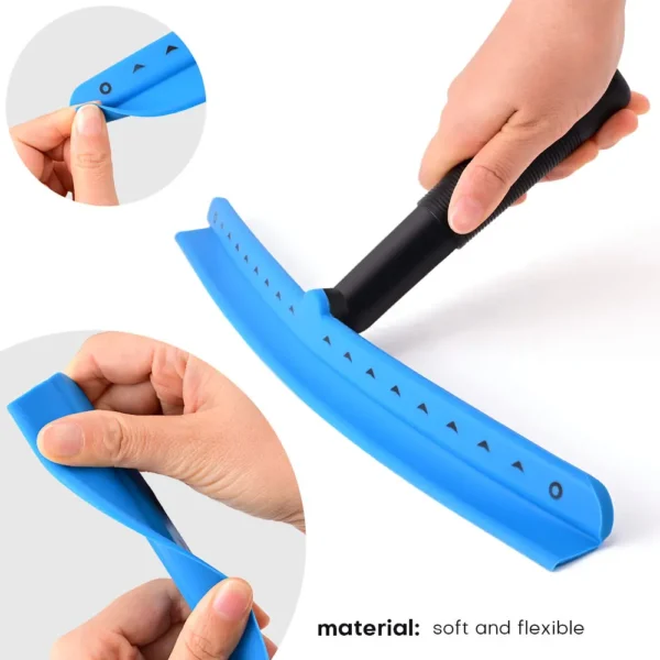 Foshio 36cm weiche Klinge Glassc haber Wasser entfernung Wischer Haus Spiegel Fenster reinigung T-Form Dusche Rakel Auto wasch zubehör