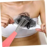1 Stück Kamm- und Haarbürstenreiniger, Reinigungsbürste, Schönheitswerkzeug, Reinigungsprodukt, Reinigungszubehör, Badezimmer-Kammreiniger, Haarentferner 2