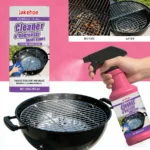 Grill- und Pfannenreiniger, leistungsstarke Reinigungslösung zum Entfernen von hartnäckigem Fett und verbrannten Rückständen von Grills und Pfannen