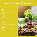 100 ml Mikrobielles Obstgarten-Reinigungsmittel, Obstreiniger für die Gartenpflege, Haushaltsreinigungsflüssigkeit, Mehrzweck-Gartenpflege 4