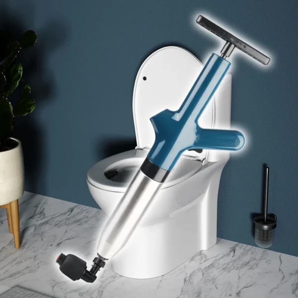 Toiletten-Entstopfungsgerät für Bad, WC, Dusche, Waschbecken, Badewanne, Hochdruck-Abflussreiniger, Rohrreiniger gegen Verstopfungen
