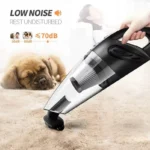 TUERBB VC01 Leichter & Tragbarer Staubsauger, Starke Leistung, USB-C Aufladbar für Autoreinigung, Haushalt und Tierhaare 5