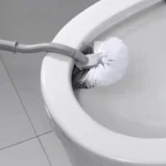 Toilettenbürste vom Typ C mit 18-Zoll-Griff – ergonomischer manueller Reiniger für Badezimmer/Küche/Auto, wiederverwendbar und tragbar (keine Stromversorgung) 5