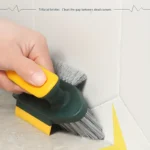 4-in-1-Bürstenrakel für Lücke, Nut, Reinigungswerkzeug, Glasschaber, Küche, Badezimmer, Boden, Reifenreiniger, Bürsten, Heimreinigungsbürste 4