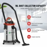 18L Nass-/Trockensauger 2400W, 20kPa Saugkraft, 3-in-1 Gebläse – Hochleistungs-Industriesauger mit HEPA-Filter, 5m Kabel 2