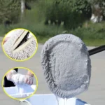 Teleskopische Autowaschbürste mit Langem Griff Weiche Chenille-Borsten Auto-Reinigungsmop Fensterreinigungszubehör 4