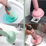 Toiletten-Abflussreiniger mit Hochdruckpumpe, Anti-Verstopfungs-Rohrreinigungsgerät für Badezimmer und Küchenspüle 2