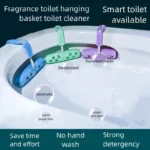 1 Stück automatisches 3-in-1-Toilettenreiniger- und Desodorierungsgel – verstellbares, hängendes Design für einfachen Zugriff – effektive Flecken- und Geruchsentfernung 4
