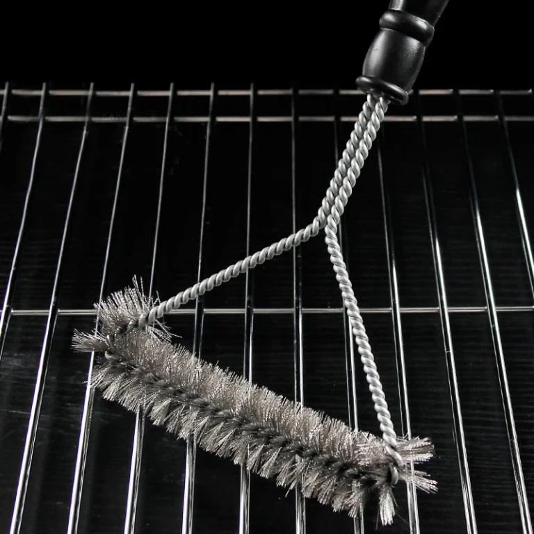 Barbecue Grill BBQ Pinsel Clean Tool Grill Zubehör Edelstahl Borsten Antihaft-Reinigungsbürsten Grill Zubehör 2