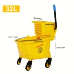 Sanitär-Reinigungsset, 32-Liter-Mopp-Eimerwagen und 49-Zoll-Reinigungsmopp für das Heim-Hotelrestaurant 6