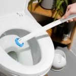 24-72 Stück Einweg-Toilettenbürste Ersatzkopf Reinigungsset Langer Griff Toilettenschüssel BrushWc Zubehör Werkzeug 2