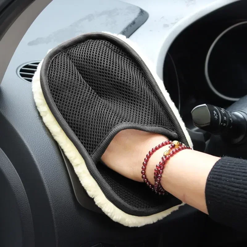 1 Stück Neues Woll-Autowaschtuch Weiche Handschuhe Reinigungsbürste Motorrad-Waschhandschuh Pflegeprodukte Plüsch Universal-Reinigungshandschuhe 1 Stück Neues Woll-Autowaschtuch Weiche Handschuhe Reinigungsbürste Motorrad-Waschhandschuh Pflegeprodukte Plüsch Universal-Reinigungshandschuhe