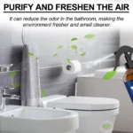 Bergamot Badezimmer-Deodorierungsspray, multifunktionaler Lufterfrischer für Küche, Schlafzimmer, Innenraum, Haushalts-Luftreinigungsspray 3