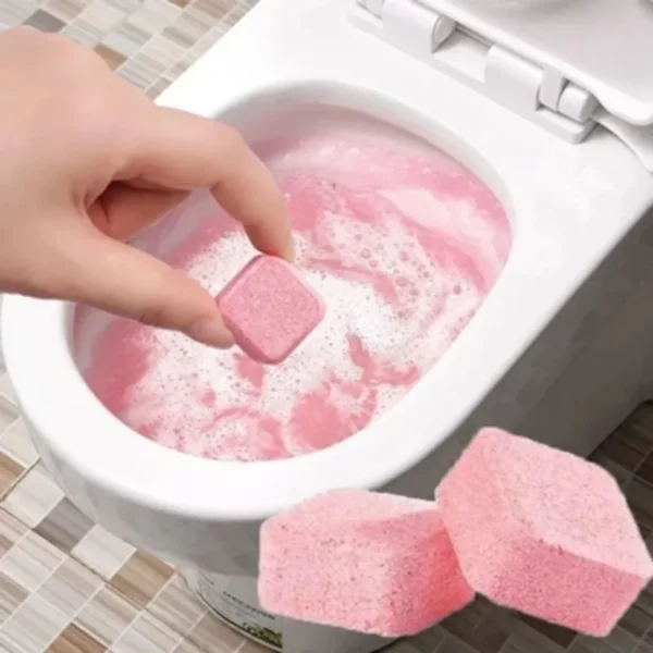3-20 Stück Toilettenreinigungs-Brausetabletten Geruchs- und Fleckenentferner Schmutzreiniger Haushalt Badezimmer Sanitär-Reinigungsmittel