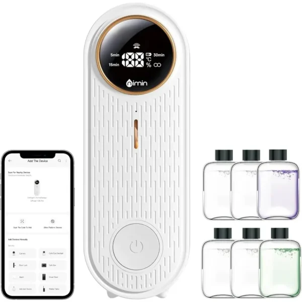 Intelligente App-gesteuerte Aromatherapie-Maschine Luftbefeuchter Schlafzimmer Frischluft Toiletten-Deodorisierung Duft und Raumbeduftung