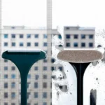 Multifunktionale Anti-Mücken-Netzbürste Glasbürste Trocken- und Nassanwendung Haushaltsreinigungsbürste Fensterreinigungswerkzeug 4