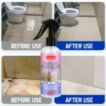 Professioneller 100ml Toiletten-Keramikreiniger Starke Dekontamination Entkalker Schnellreiniger für Toilettenschüssel Badezimmer WC & Haushaltsbedarf 4